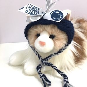 PENN State NITTANY LIONS Handmade Cat Hat *NEW*